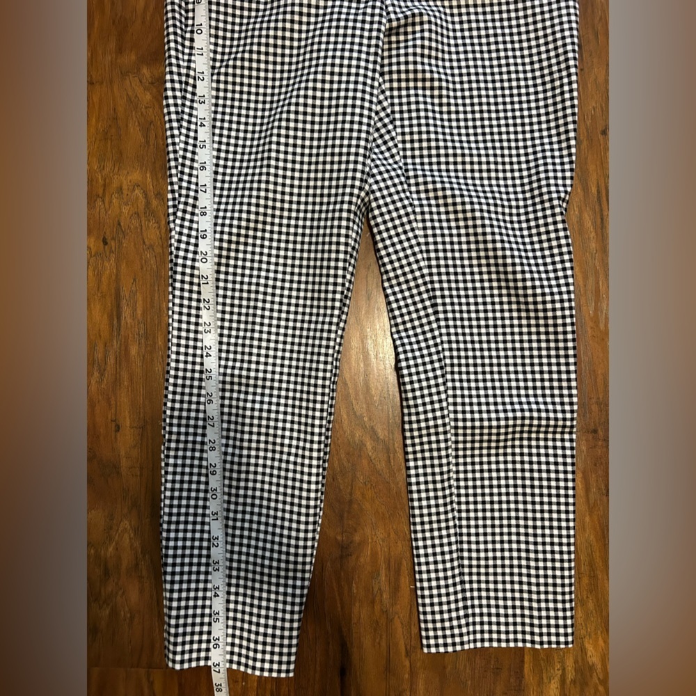 Adrianna Papell Women’s Size 8 Checkered Black and White Pants - Picture 5 of 7